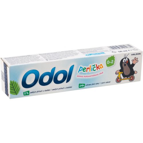 Odol Perlika dtsk zubn pasta modr krteek 50 ml